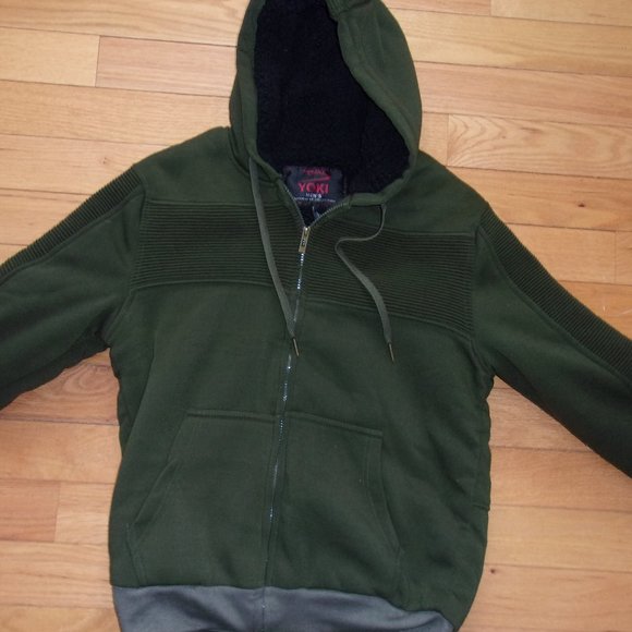 MENS ZIP UP HOODY YORKI MENS OUTERWEAR - Picture 3 of 4